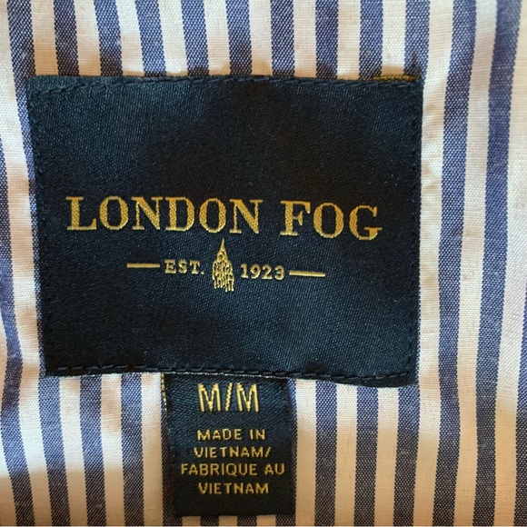 London Fog Orange Rain Jacket - Picture 11 of 15